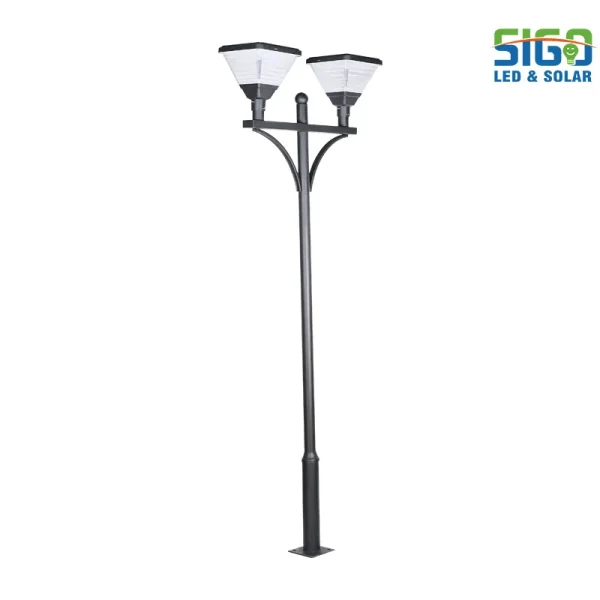 sigoledlight.com-Double-head solar gaeden light