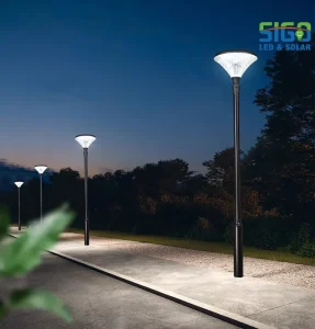 www.sigoledlight.com-Solar garden lanterns