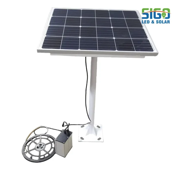 sigoledlight.com- Solar powered strip light