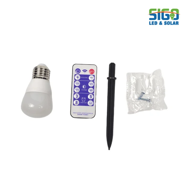 sigoledlight.com-solar powered led bulb for outdoor use